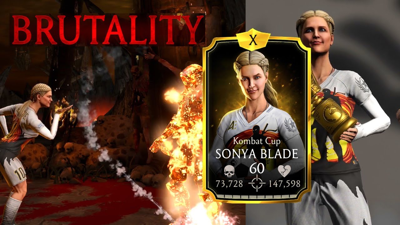 MK Mobile Kombat Cup Sonya FUSION 20 Gameplay! MAX Ascension Gameplay & Stats!