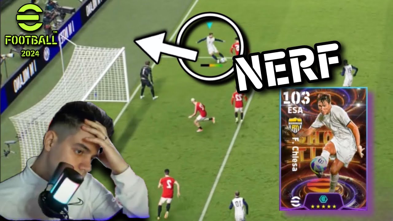 CHIESA non SEGNA PIÙ: è già STATO NERFATO⁉️ - eFootball 2024 Ita