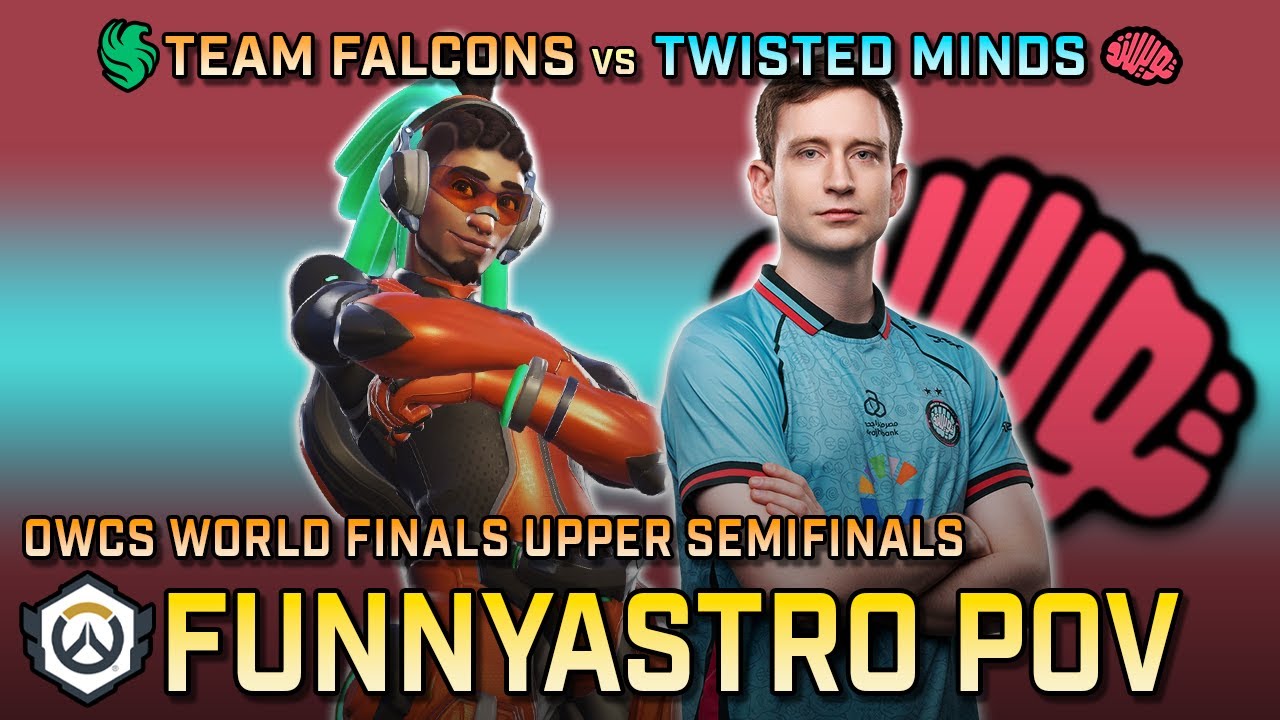 [ Funnyastro ] CRAZY Lucio Game | Team Falcons vs Twisted Minds | OWCS World Finals Upper Semifinals