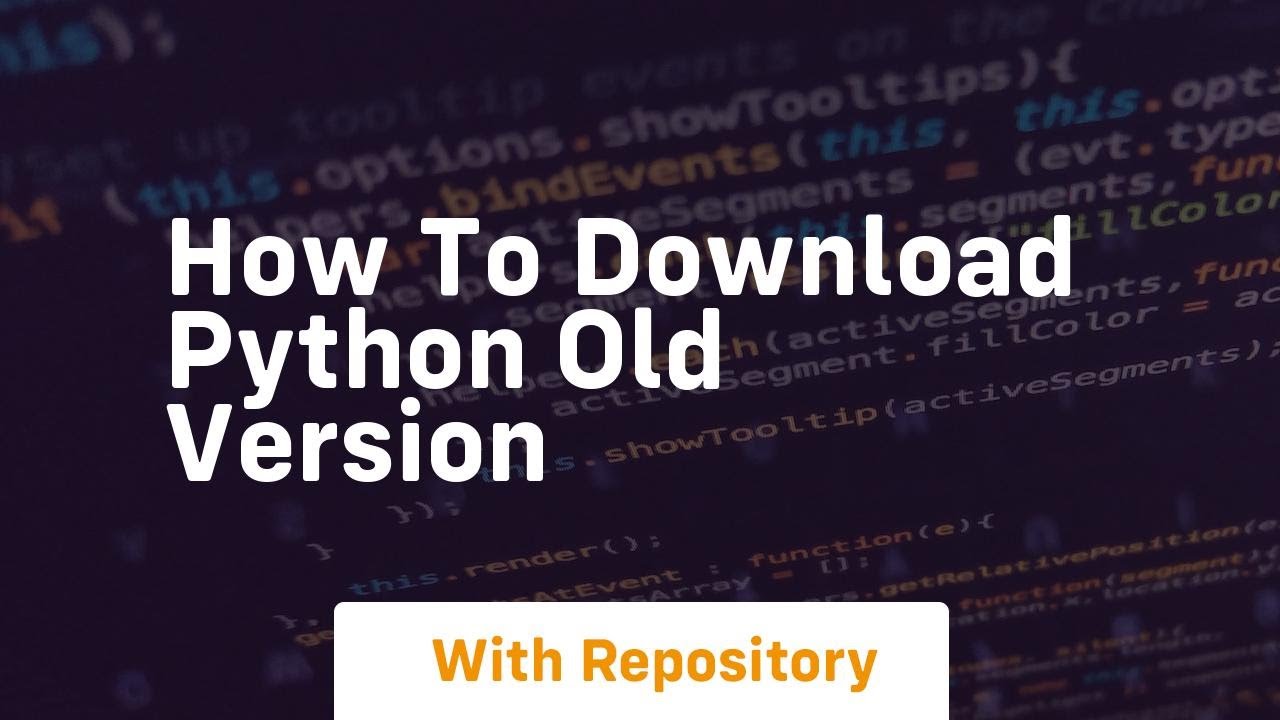 how to download python old version
