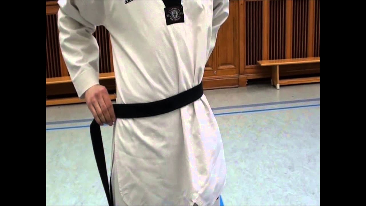 Taekwondo Gürtel binden - Sultans e.V.