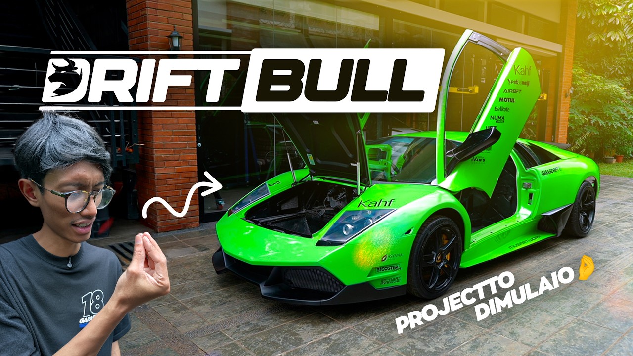 Mulai Potong Chassis Lamborghini Murcielago‼️ | The Drift Bull Ep. 2
