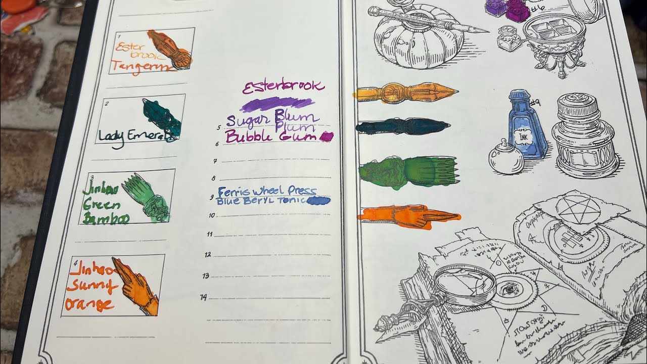 Yall the fountain pen ink won