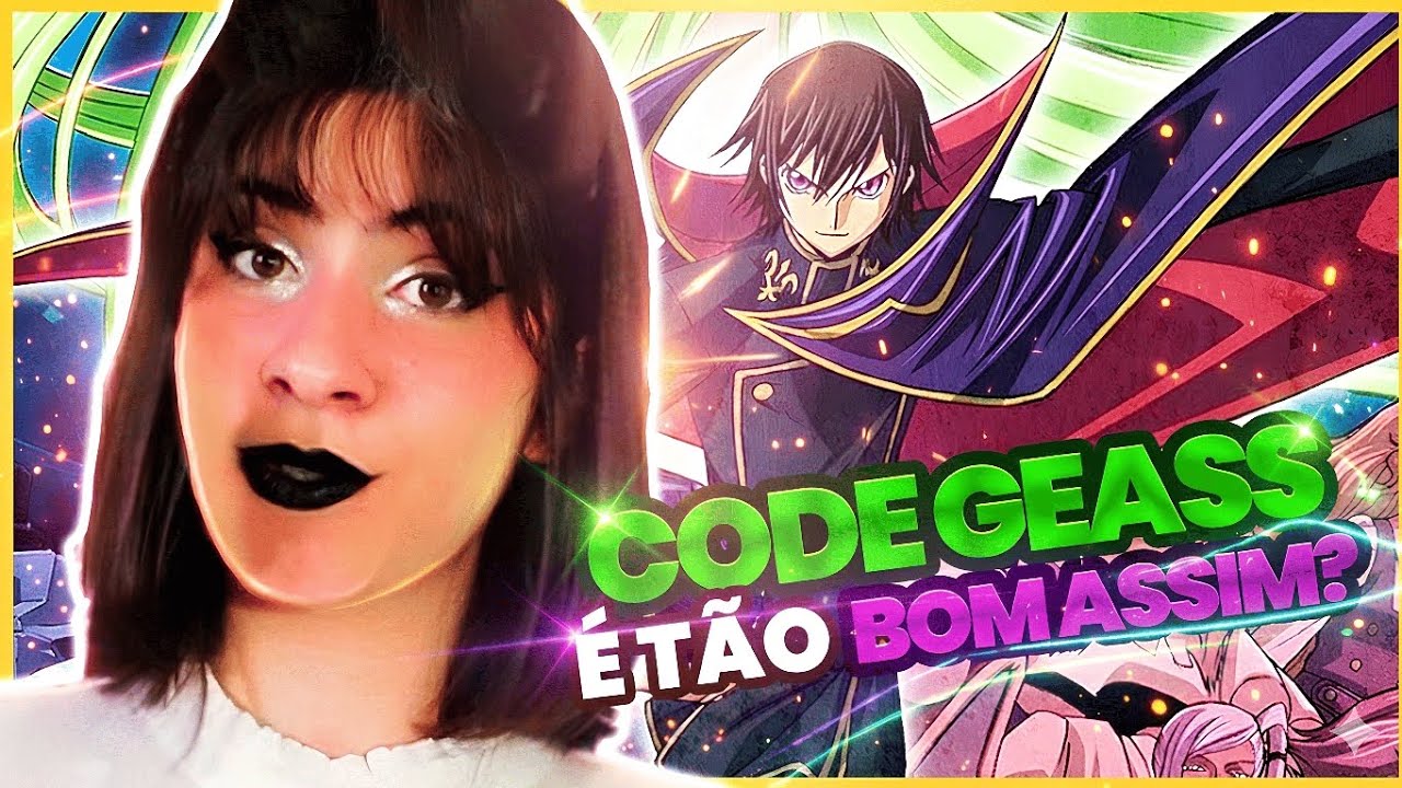 CODE GEASS É TIPO DEATH NOTE SÓ QUE BOM