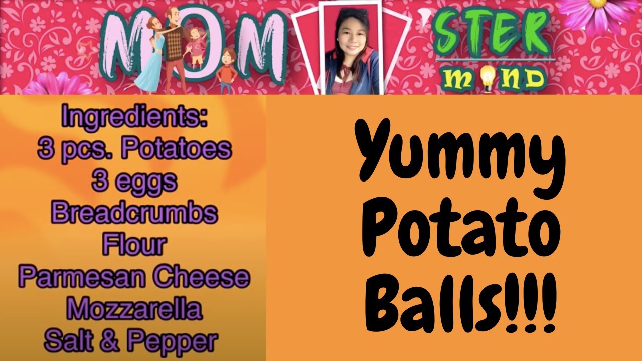 Potato Balls With Mozzarella | Step By Step