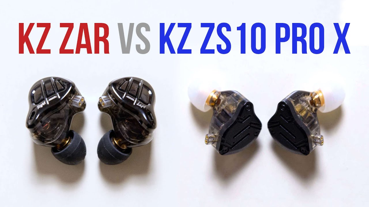 Comparativa Sonido KZ ZAR vs KZ ZS10 Pro X