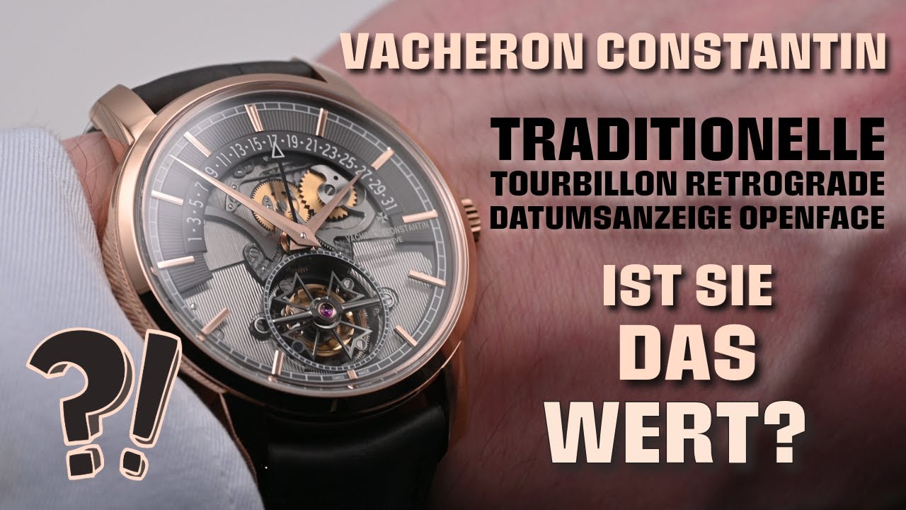 Ist sie DAS wert? Vacheron Constantin Traditionnelle Tourbillon Datum Openface