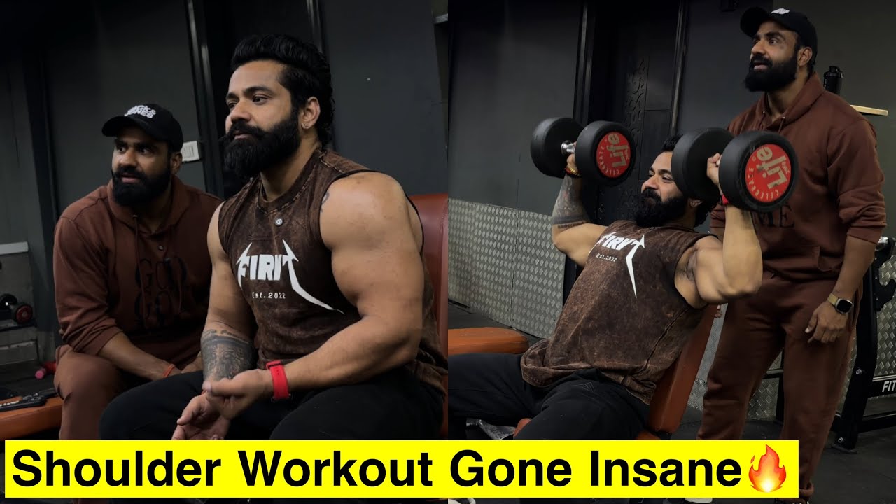 Protein And Sattu Ka Collab|| Aj Nitesh Bhai Ne Kraya Insane Workout
