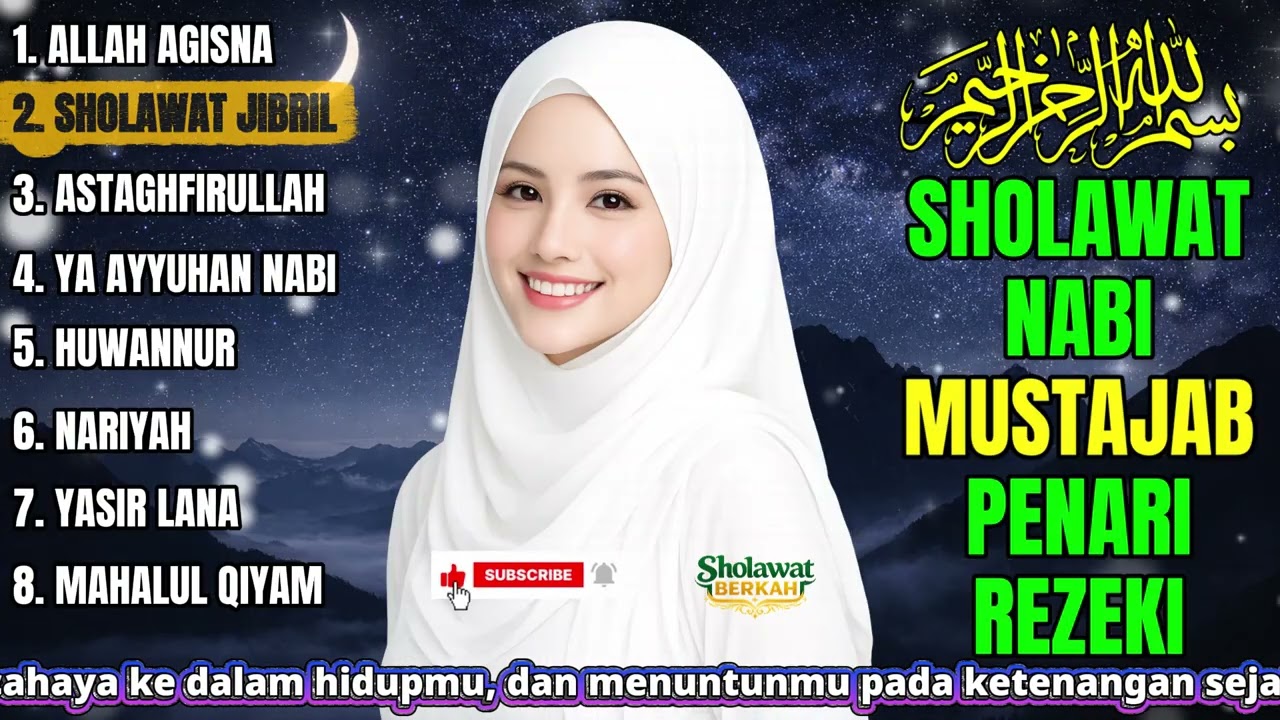Sholawat Nabi Paling Menyentuh Hati 2026 | Amalan Pembuka Rezeki dari Langit