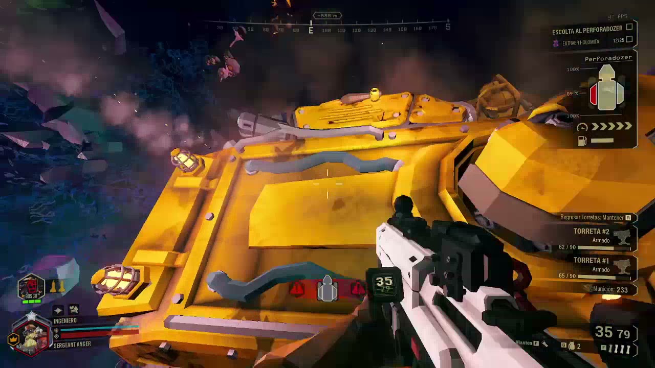 [Deep Rock Galactic: Rival Incursion] DEMOSTRACIÓN NUEVA ARMA: RIFLE INTELIGENTE LOK-1