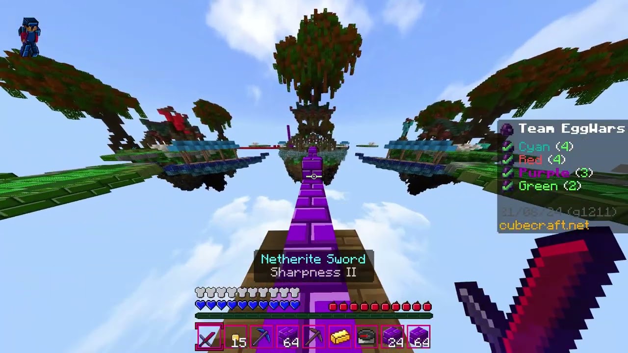 eggwars with a fan