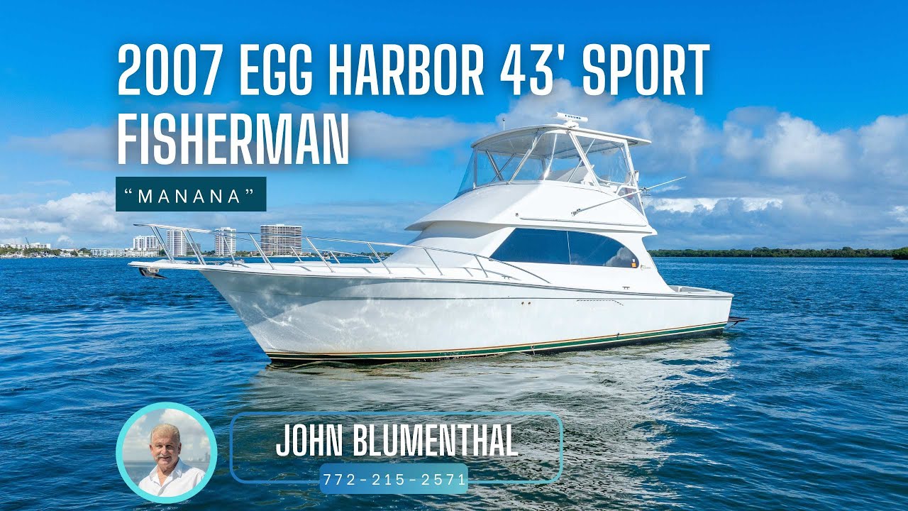 2007 Egg Harbor 43' Sport Fisherman [$365,000]
