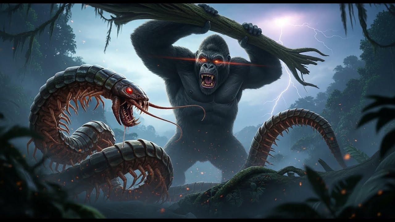 Can King Kong Survive 29 The Centipede's Fury A KingKong Epic Rescue Find Out!