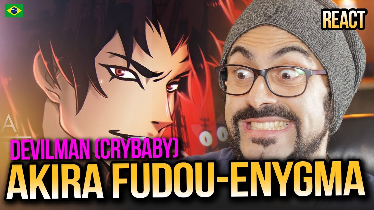 REACT de Rap do Akira Fudou (Devilman Crybaby) | Coração Humano | Enygma 84