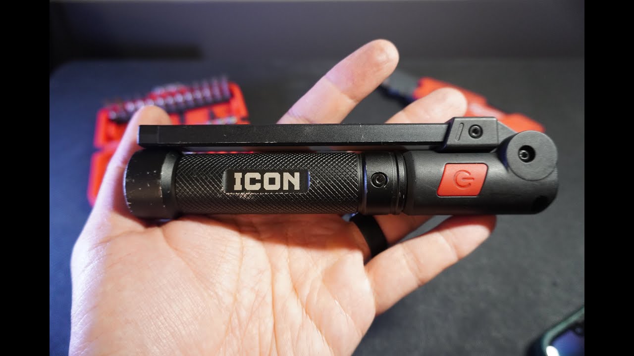 Icon Foldable 800 Lumen Work Light | Modding my favorite flashlight