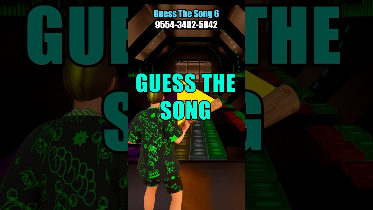 Guess The Song In Fortnite! #fortnite #fortnitemusicblocks #guessthesong