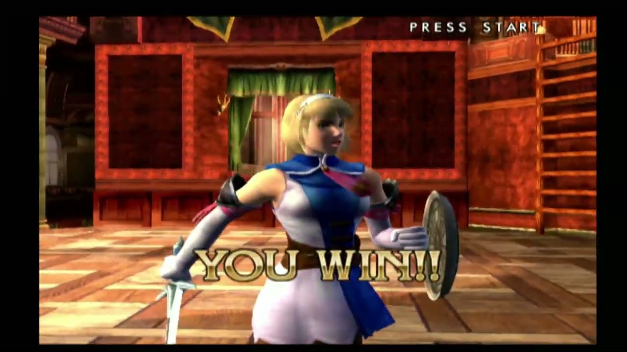 【ソウルキャリバー2】ｶｻﾝﾄﾞﾗ・ｱﾚｸｻﾝﾄﾞﾙ(CASANDRA ALEXANDRA)プレイ動画【SOULCALIBURⅡ/PS2版】