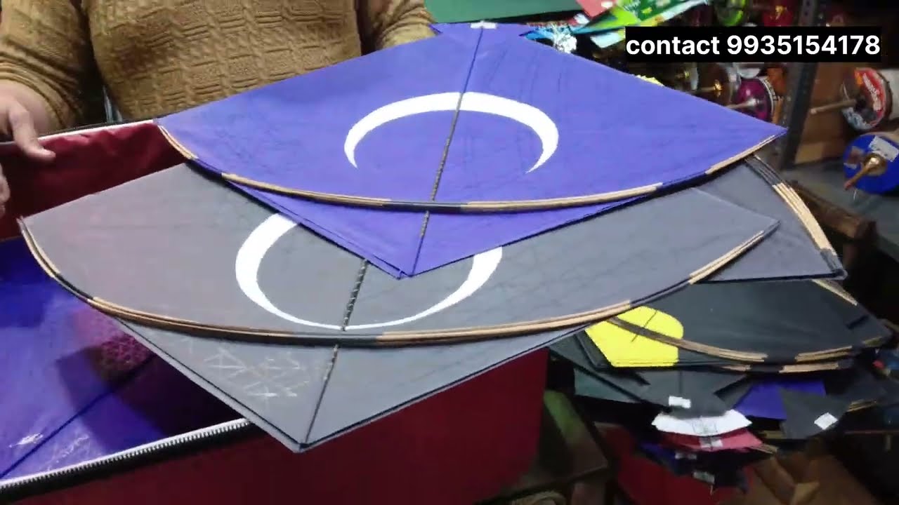 Jafar chacha ki branded pouna tournament size Patang#jaiswalkitecentr #kiteground 