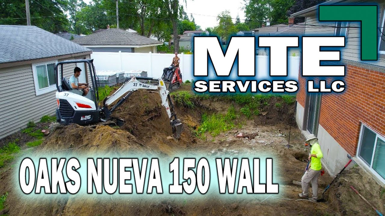 Oaks Nueva 150 wall Timelapse: MTE Services