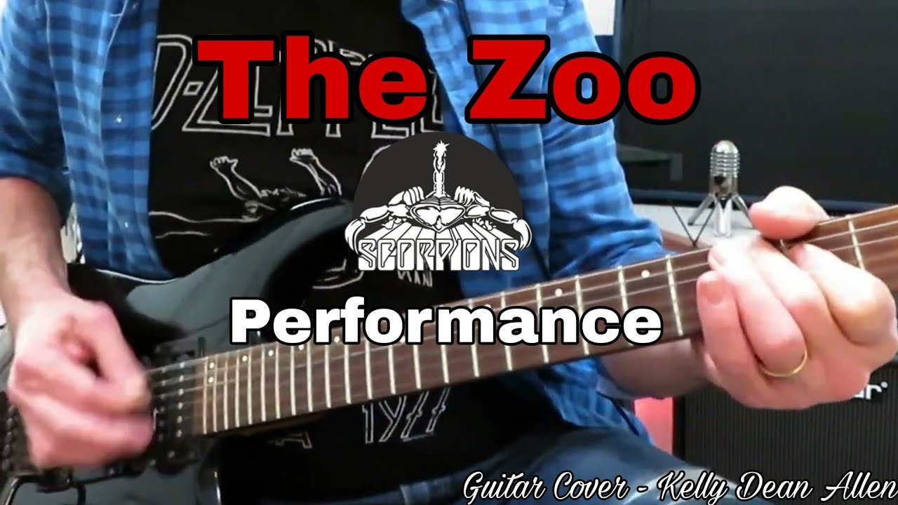 The Zoo - The Scorpions. Guitar Cover Kelly Dean Allen