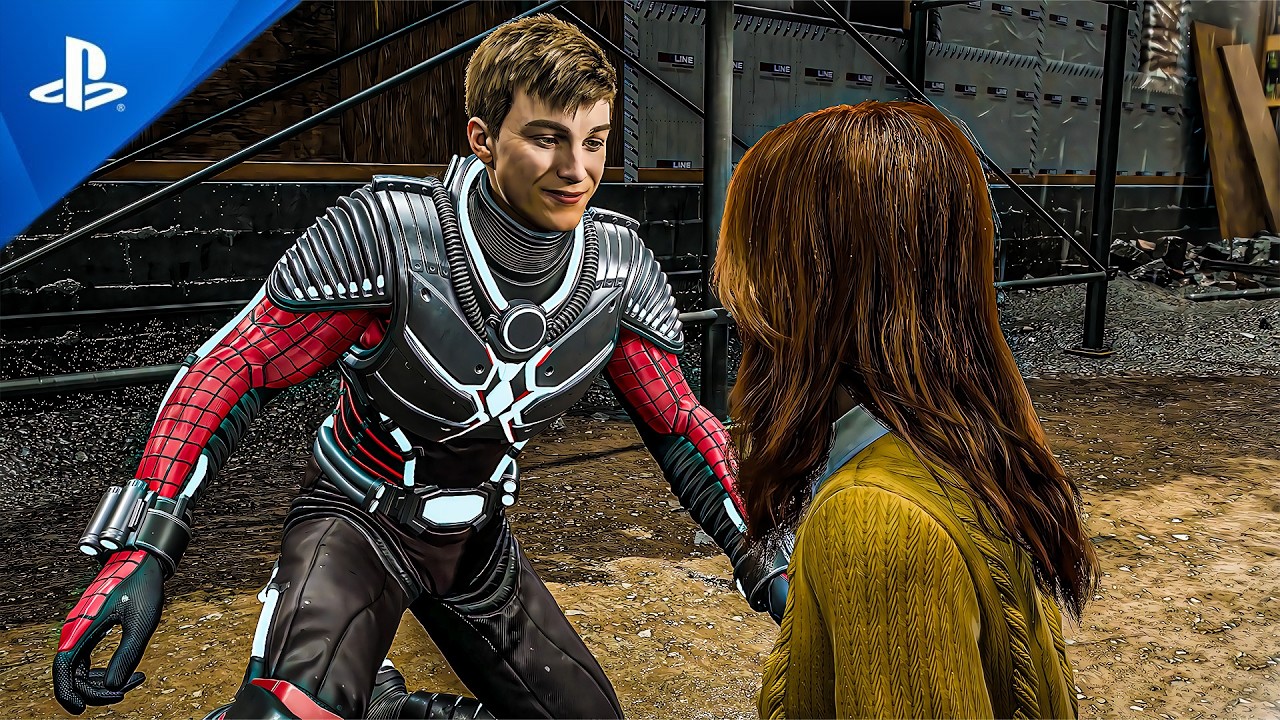 NOWY SPIDER-MAN 2090 DO WALKI PETERA VS MARI JAIN Z SYMBIOTEM 4K ULTRA HD 60 FPS
