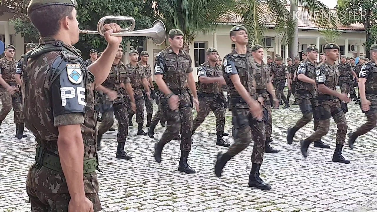 Incorporação  do primeiro estágio 2020 de sargentos e oficiais Temporário  do Exército