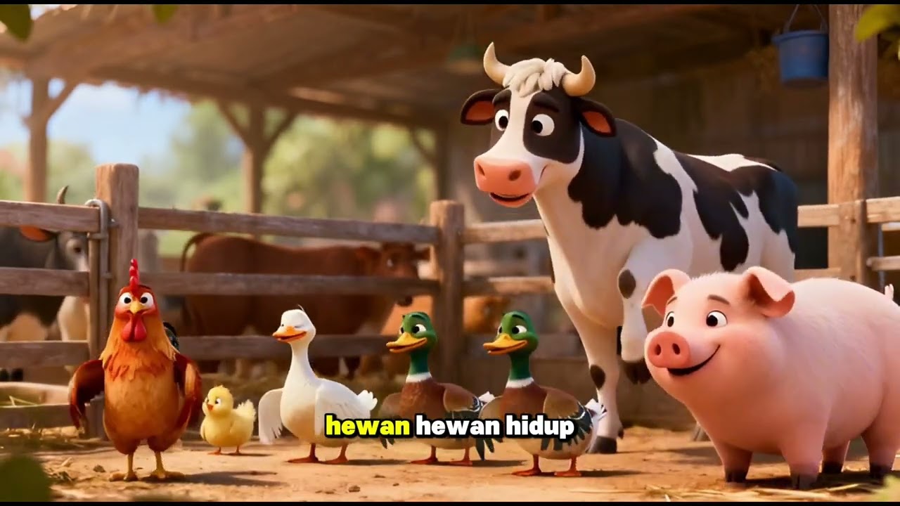 Suara Hewan | Lagu Anak Bahasa Indonesia - Boby Tatan