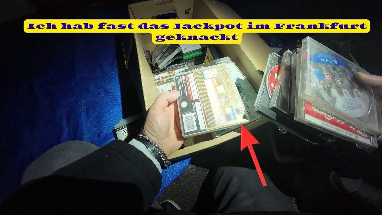 Flohmarkt folge 141 Ich hab fast den Jackpot im Frankfurt geknackt #flohmarkt #nintendo #pokemon