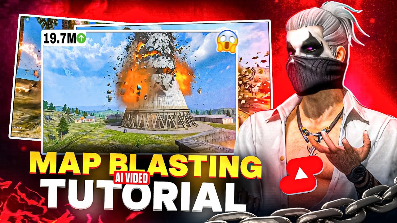 Free Fire V&iacute;ra Map Blasting Edit 🔥 AI Short Editing Tutorial | FF Montage Editing Tips YFYT 