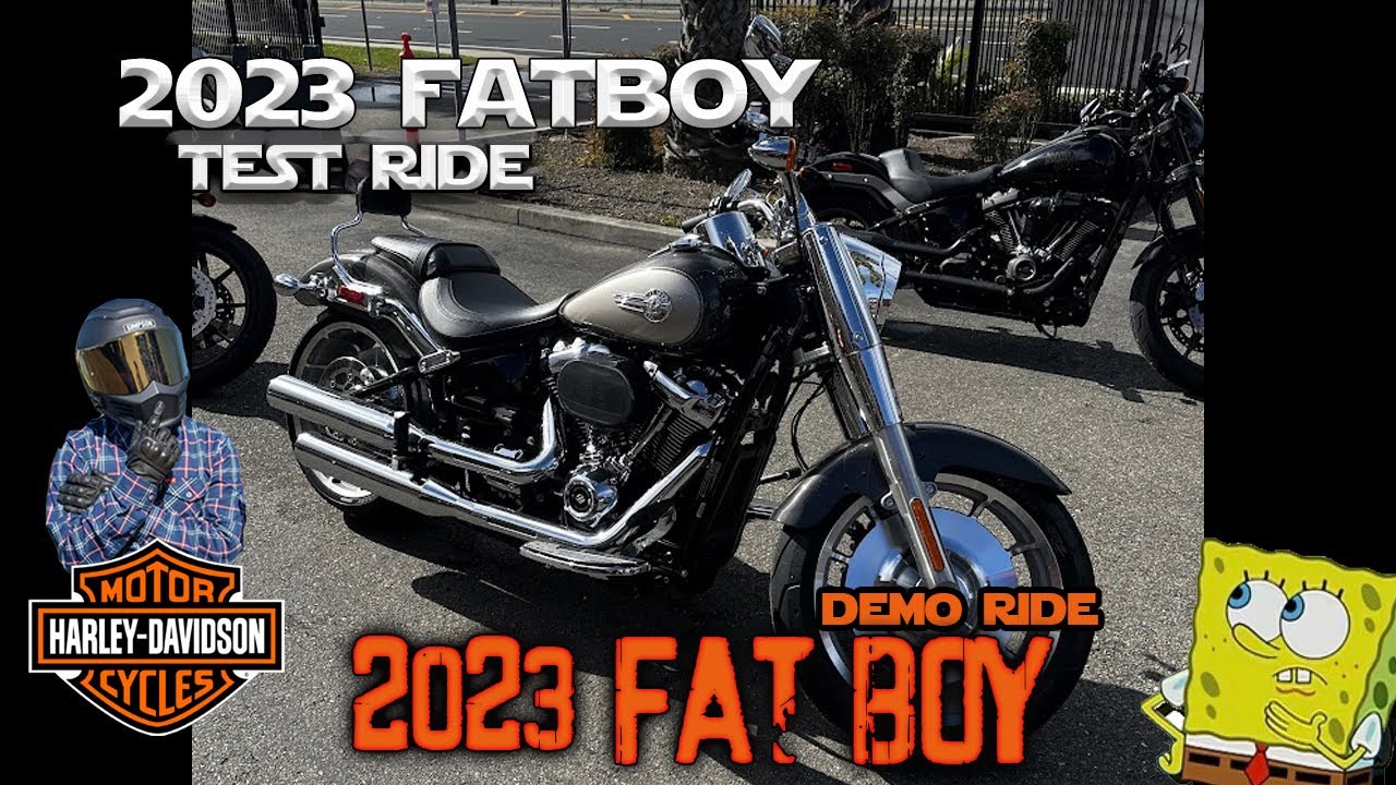 2023 Harley Davidson Fat Boy Test Ride