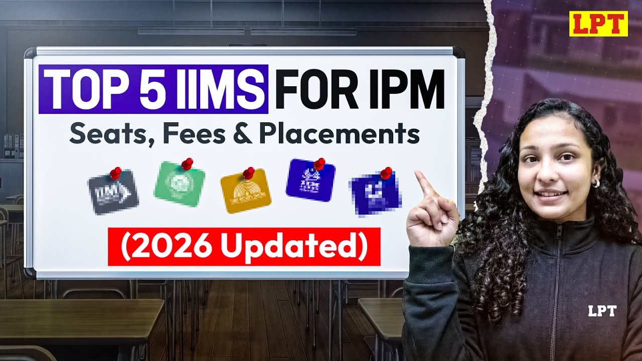 Top 5 IIMs for IPM 2026 🏆 Seats, Fees, Placements & Cut-offs | Detailed Comparison