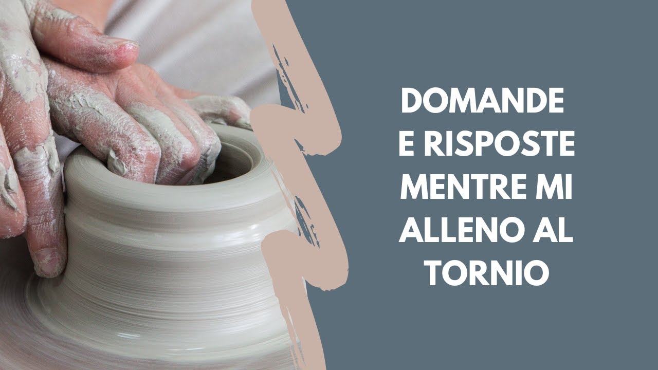 Domande e risposte mentre mi alleno al tornio