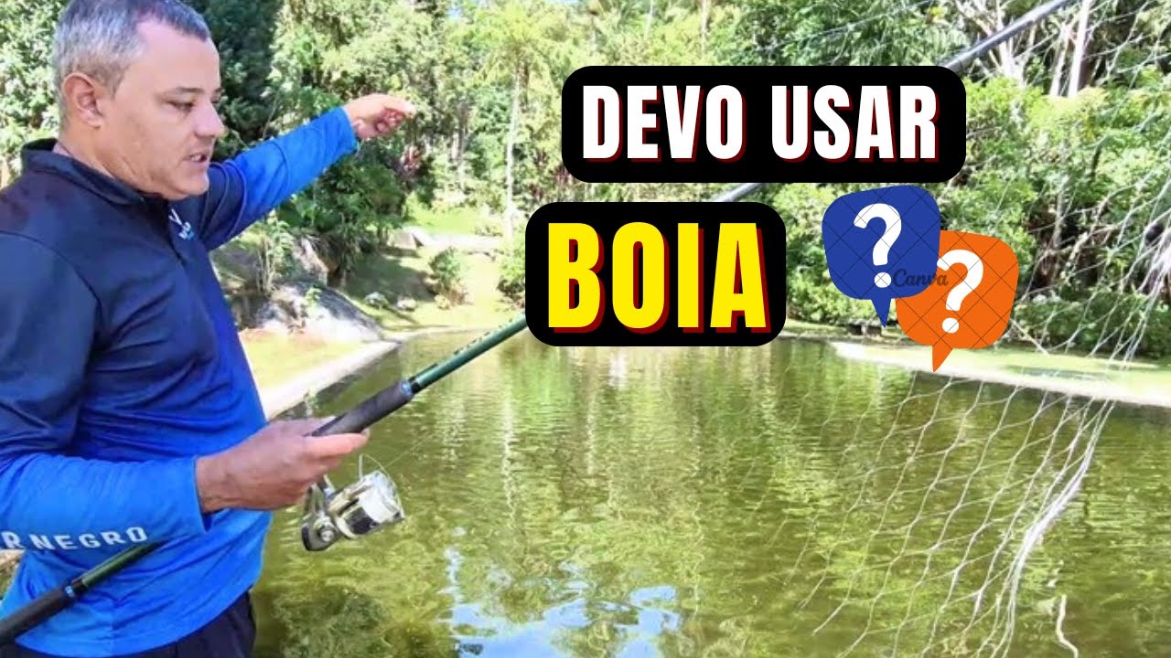 Devo usar BOIA na PESCARIA de REDINHA?