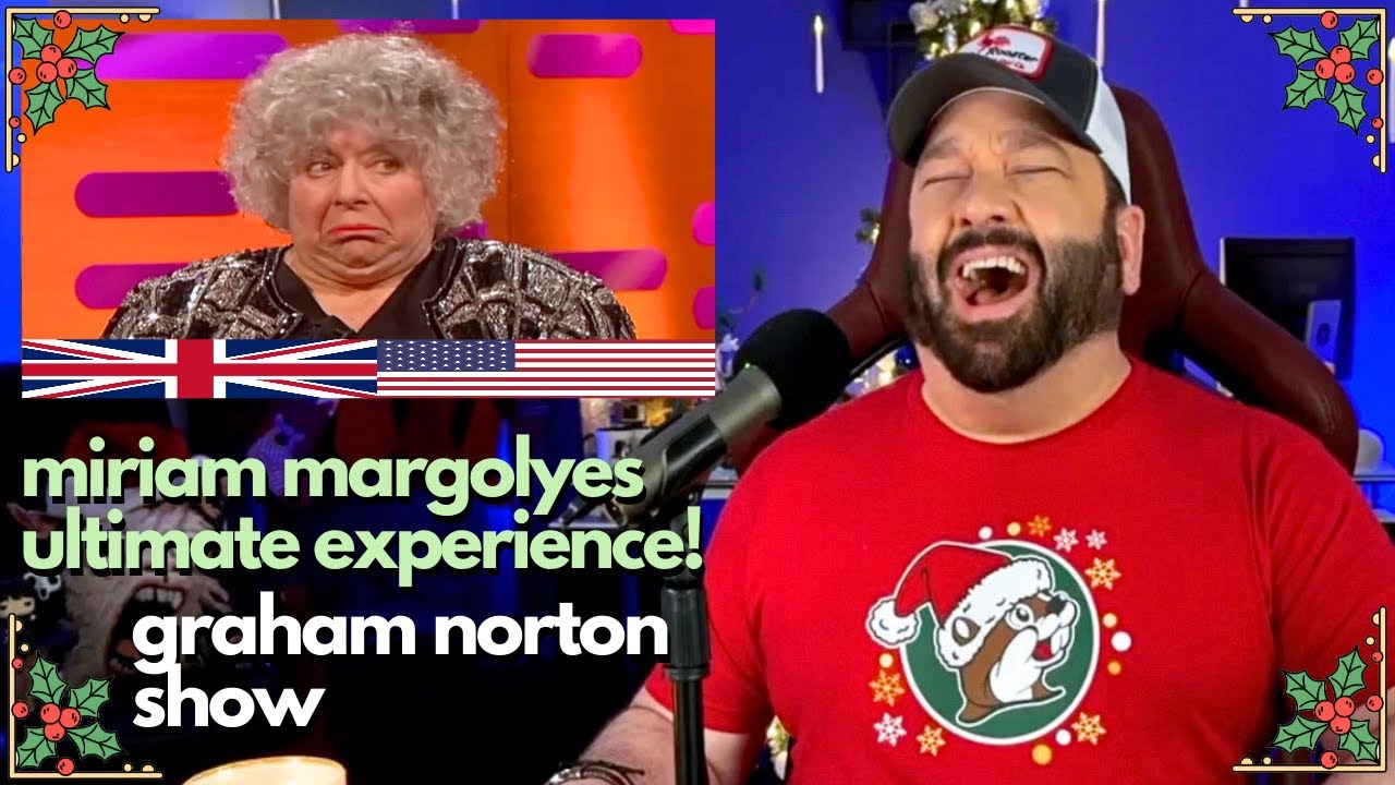 American Reacts to the Ultimate Miriam Margolyes Experience (Part 1) | The Graham Norton Show!