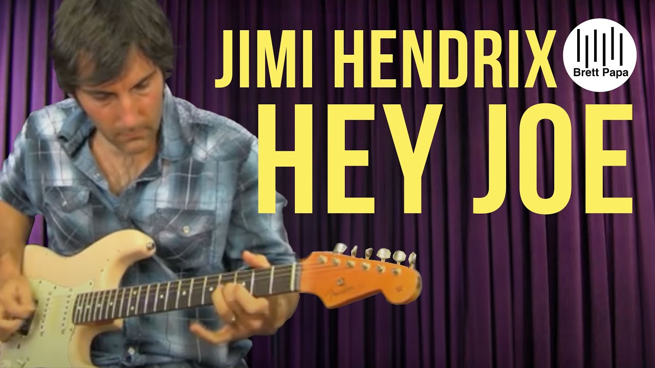 Jimi Hendrix - Hey Joe - Guitar Lesson
