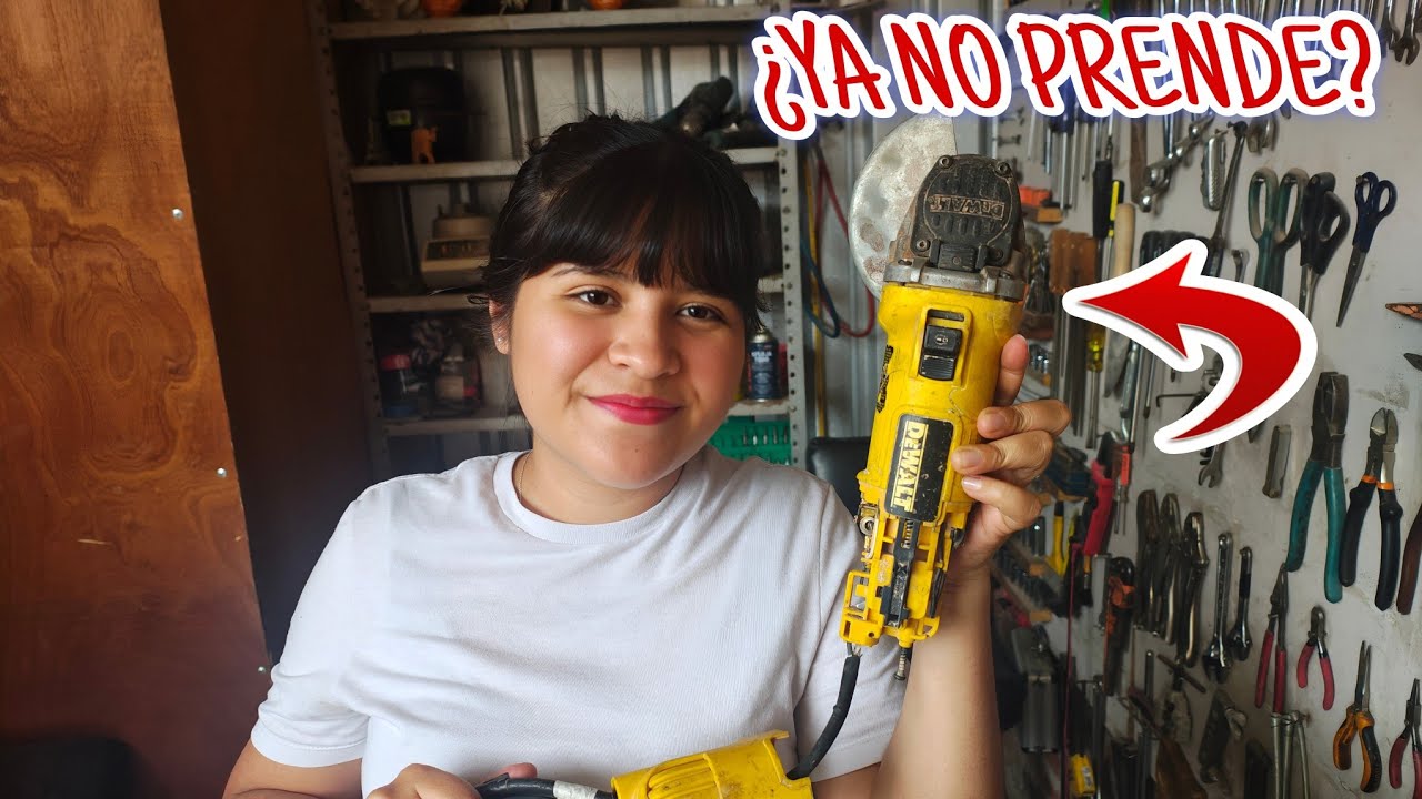 Reparación de pulidora DeWalt que me la trajeron desarmada y sin funcionar
