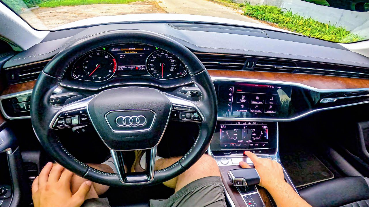 2019 Audi A6 C8 Quattro 340hp - POV TEST DRIVE