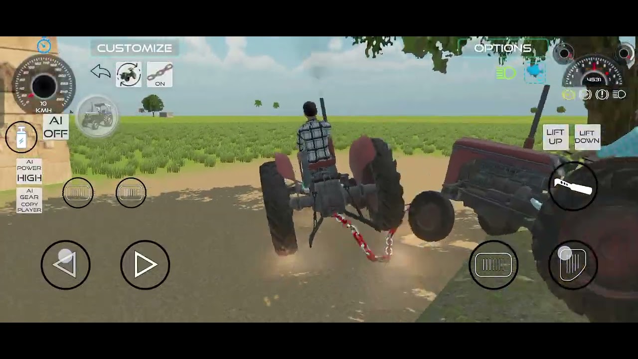 India vehicles simulator 3d old tractor power 4 old tractor 4 old troley