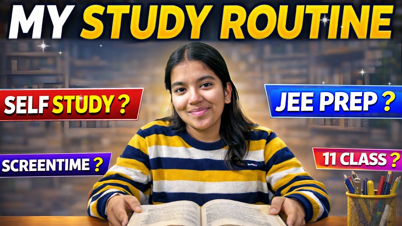 My study routine 😍 | Laksha Joshi