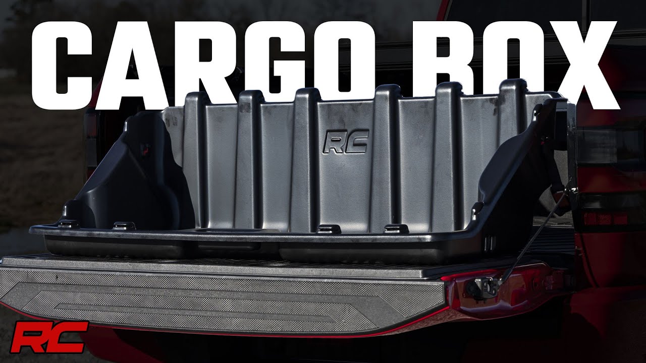 Truck Bed Cargo Storage Box - Slide it out onto the tailgate for easy, frustration-free access