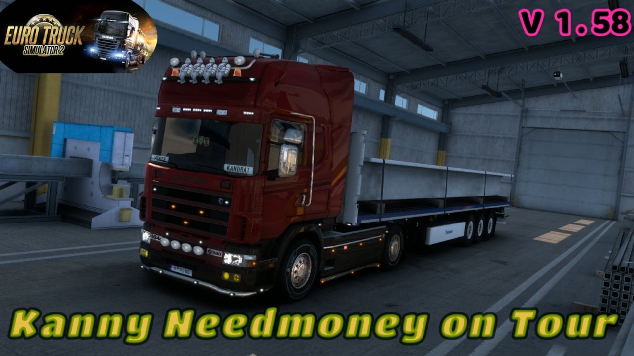 #ETS2 #TMP  v.1.58  +++  Kanny  Needmoney  on Tour  +++ #MAN
