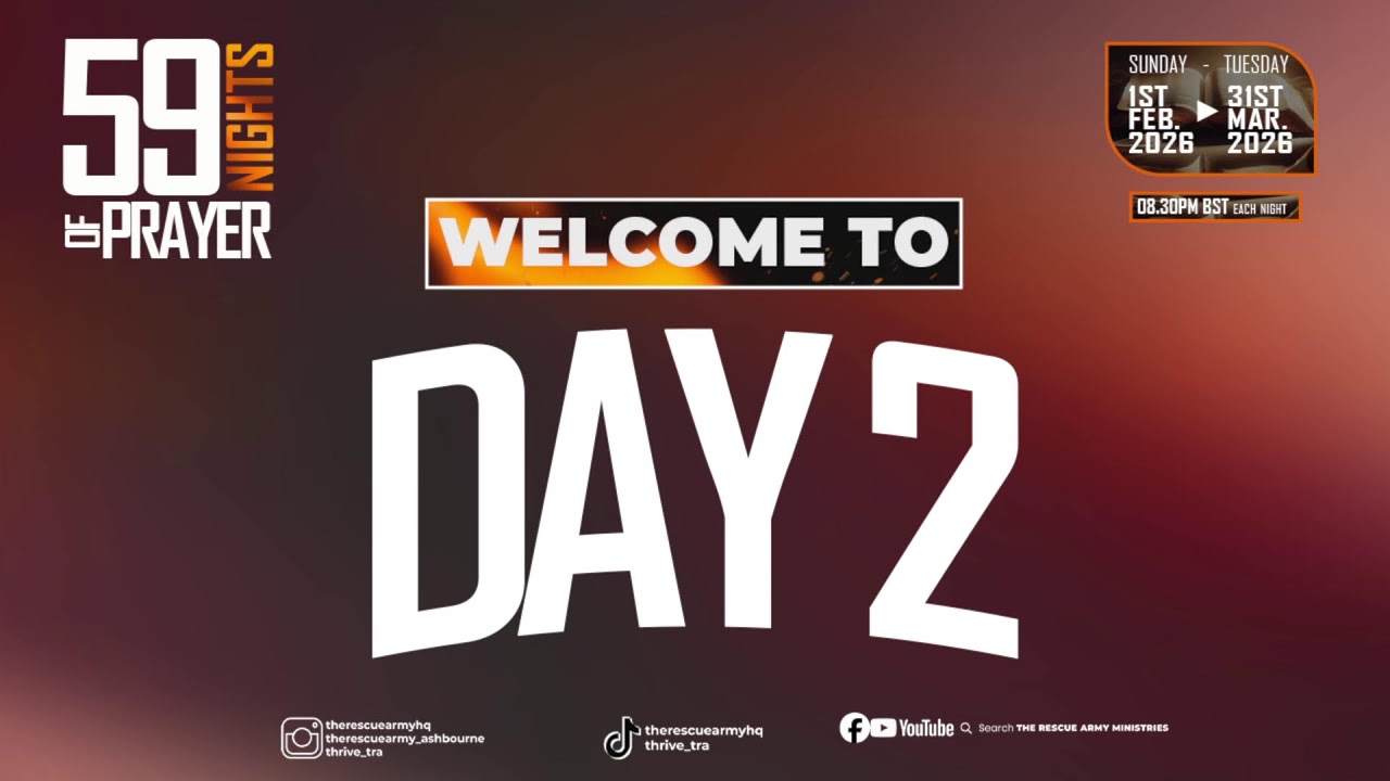 DAY 2 OF 59 NIGHTS OF PRAYER | RESCUE HOUR PRAYER MEETING | with Pastor Emmanuel