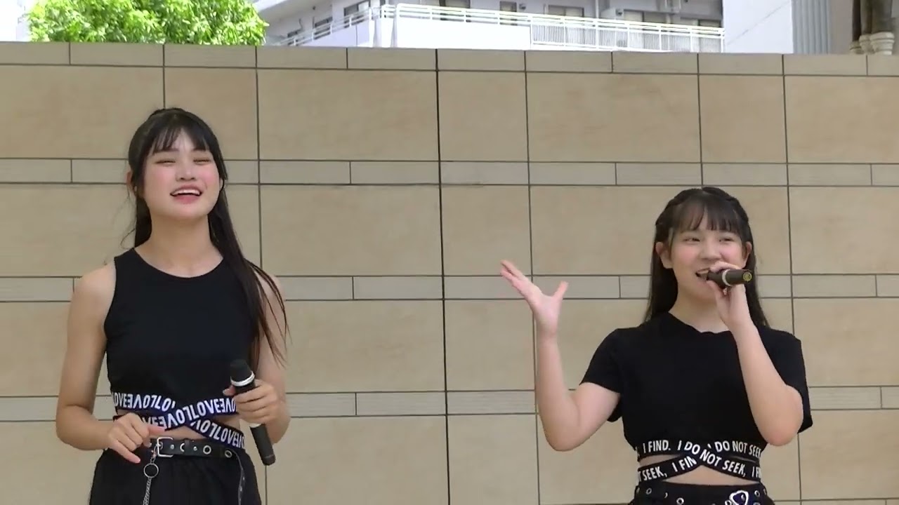 グンマー美少女アイドルオレンジ💓群馬県高崎ヤマダ電機ラビ１ラビガーデン野外ステージ‼