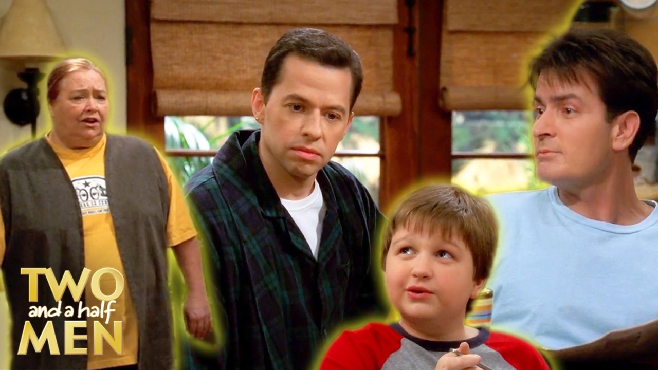 Alan Comes Out with an Ear Piercing | Two and a Half Men