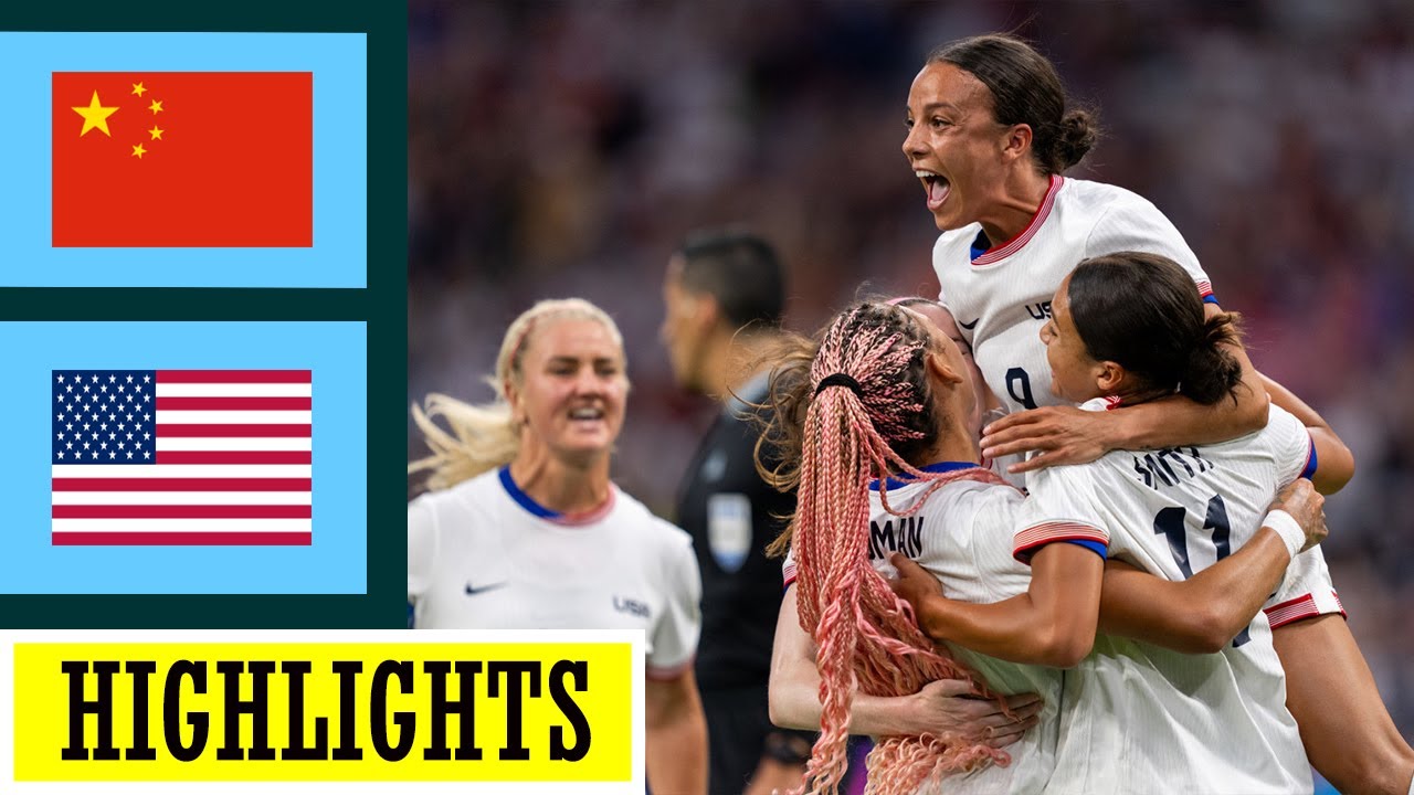 USA vs China Highlights | Women's Football Friendly International