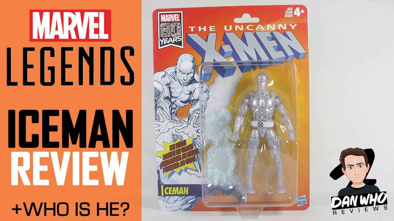 Marvel Legends X-Men Iceman Vintage Wave Action Figure Review
