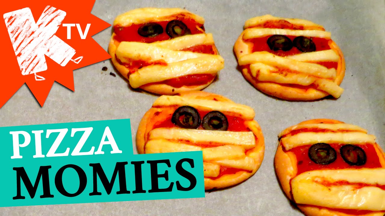 Pizza momies - Recette Halloween