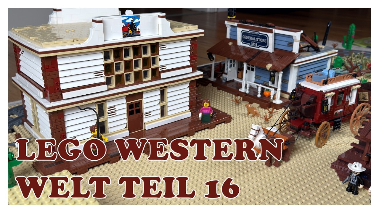 LEGO Restaurant hat eröffnet + Wasserturm + mehr 🤠 Western Welt Teil 16 🤠