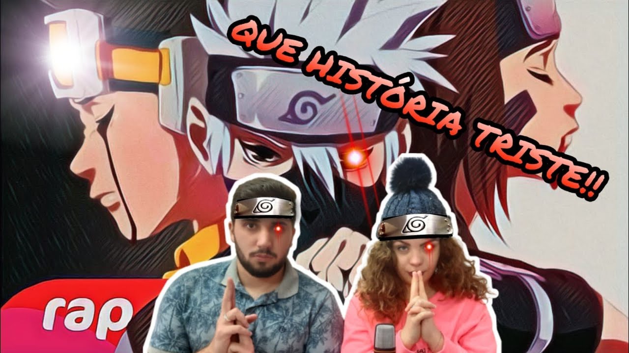 REACT- Rap do Kakashi, Obito e Rin (Naruto)- NINJAS MERECEM PERDÃO | NERD HITS (7 minutoz)