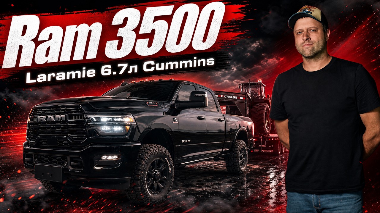 Король буксировки вернулся! Ram 3500 Laramie 2025